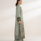 3 Piece - Embroidered Cotton Suit