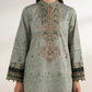 3 Piece - Embroidered Cotton Suit