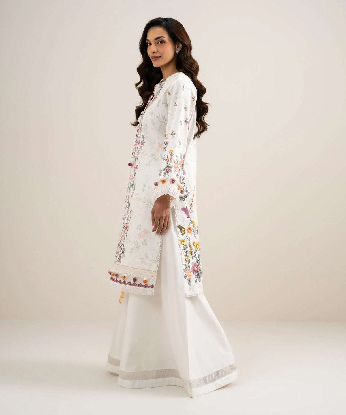 3 Piece - Embroidered Lawn Suit