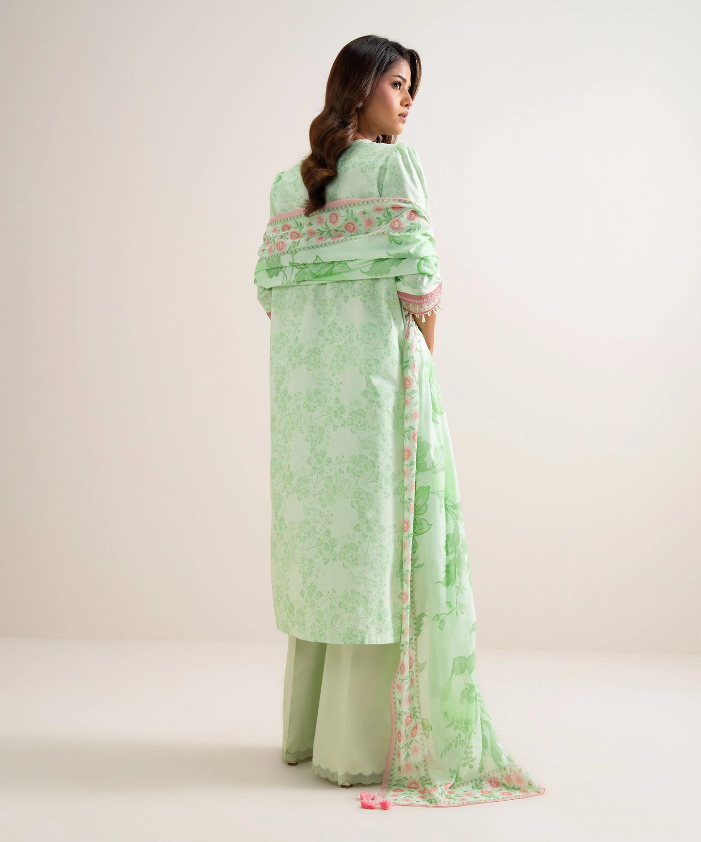 3 Piece - Embroidered Lawn Suit