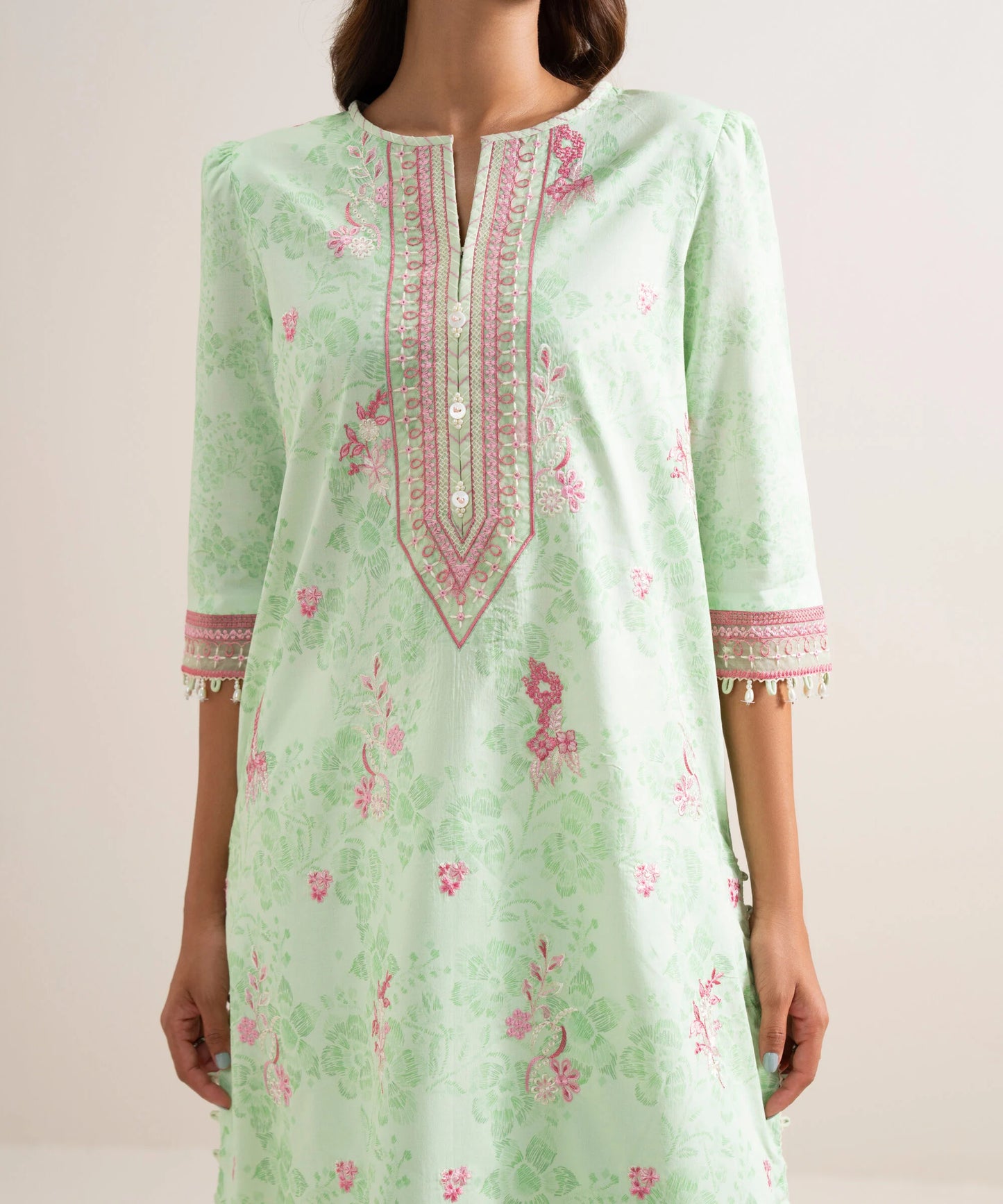 3 Piece - Embroidered Lawn Suit
