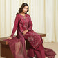 3 Piece - Embroidered Cotton Jacquard Suit