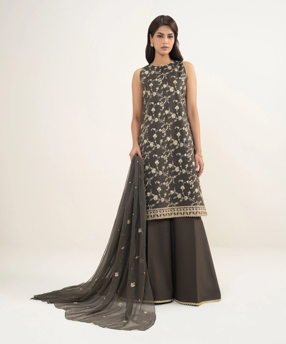 3 Piece - Embroidered Lawn Suit