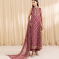 3 Piece - Embroidered Twill Suit