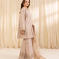 3 Piece - Embroidered Silk Suit
