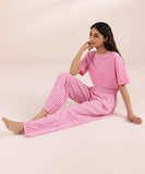 Striped Cotton Trousers