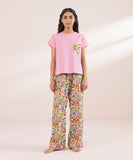 Cotton T-Shirt with Printed Pocket