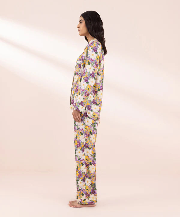 Printed Viscose PJ Set