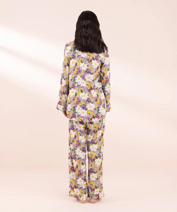 Printed Viscose PJ Set