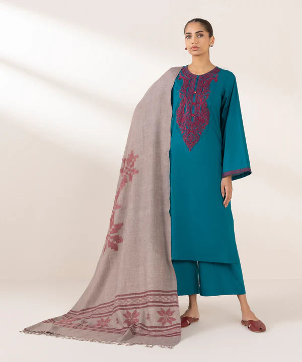 Handwoven Wool Shawl