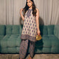 2 Piece - Embroidered Light Khaddar Suit
