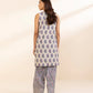 2 Piece - Embroidered Light Khaddar Suit
