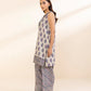 2 Piece - Embroidered Light Khaddar Suit