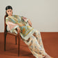 2 Piece - Printed Silk Suit