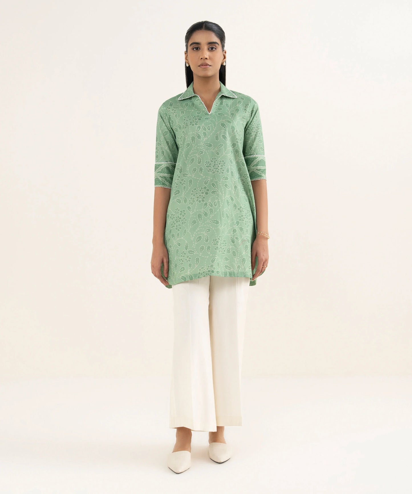 Printed Lawn Shirt