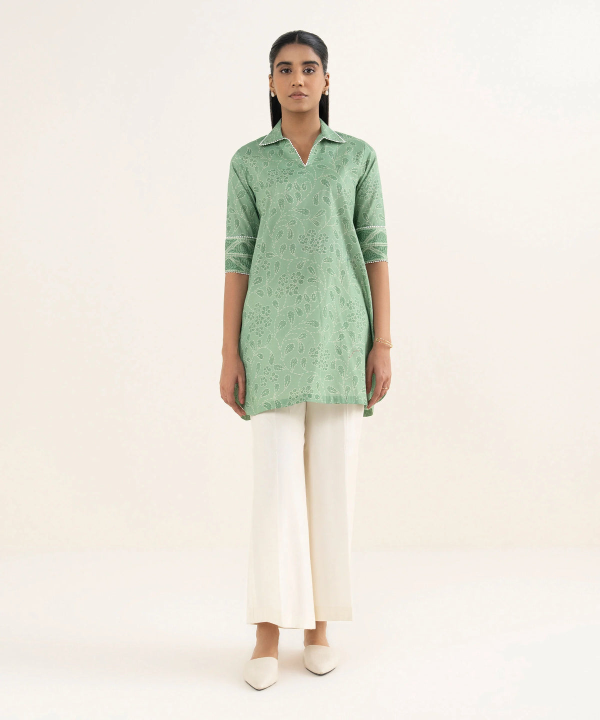 Printed Lawn Shirt