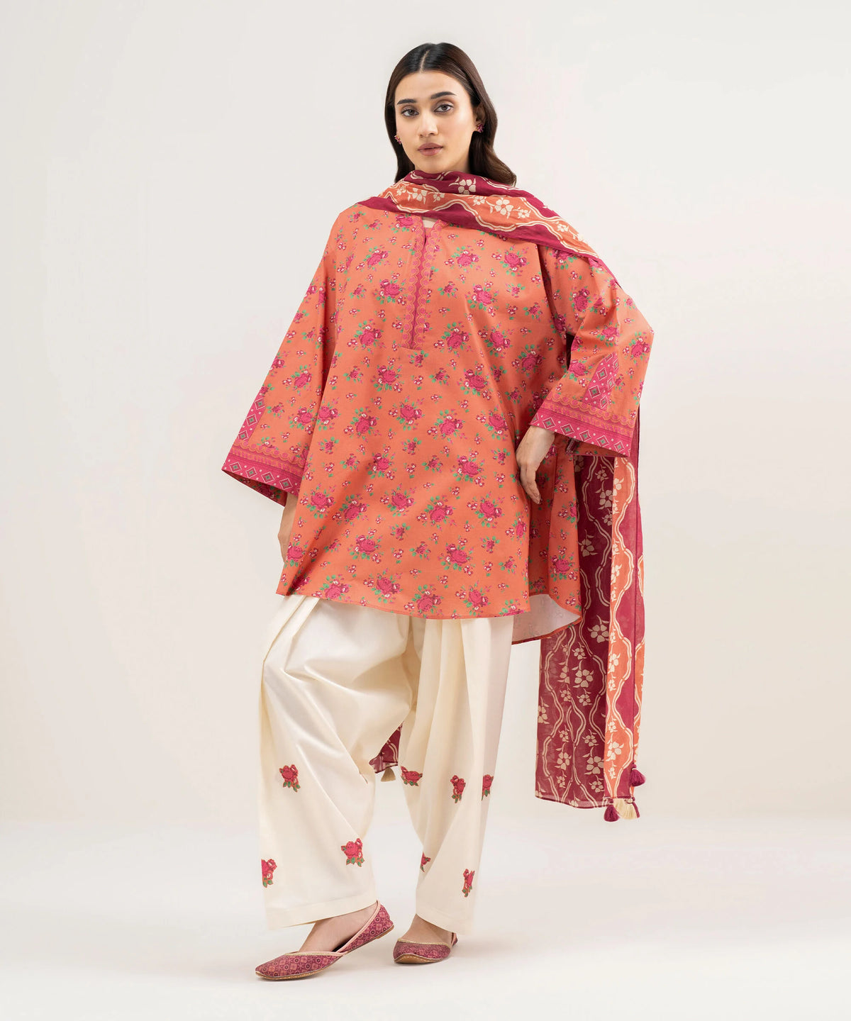 2 Piece - Printed Lawn Suit