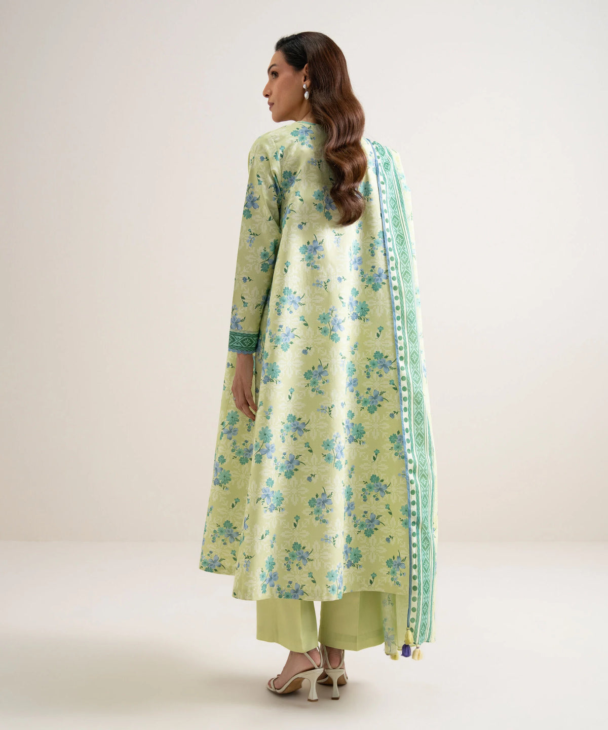 3 Piece - Embroidered Lawn Suit
