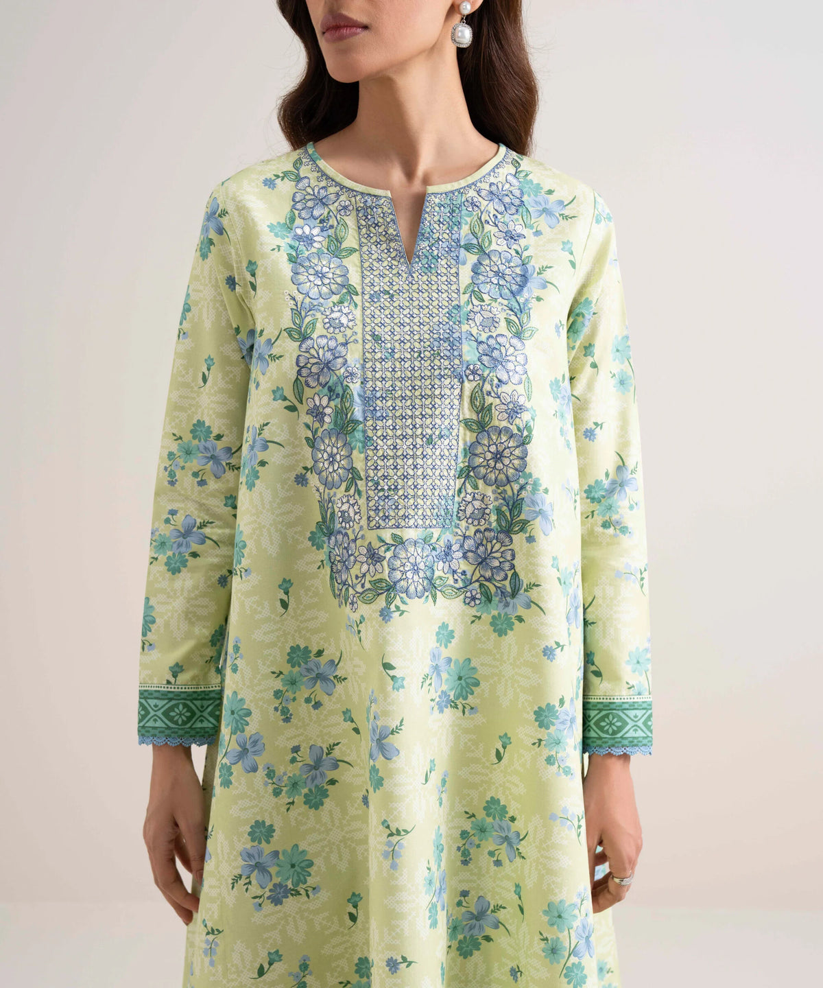 3 Piece - Embroidered Lawn Suit
