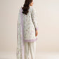 3 Piece - Printed Zari Lawn Suit