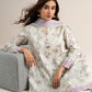 3 Piece - Printed Zari Lawn Suit