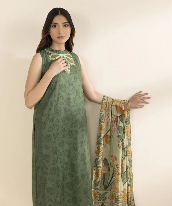 2 Piece - Embroidered Lawn Suit