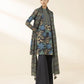 2 Piece - Embroidered Cotton Suit