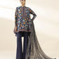 2 Piece - Embroidered Cotton Suit