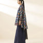 2 Piece - Embroidered Cotton Suit