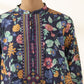 2 Piece - Embroidered Cotton Suit
