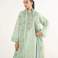 2 Piece - Embroidered Light Khaddar Suit