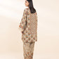 2 Piece - Embroidered Khaddar Suit