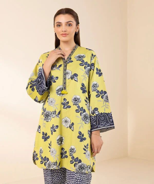 2 Piece - Embroidered Lawn Suit