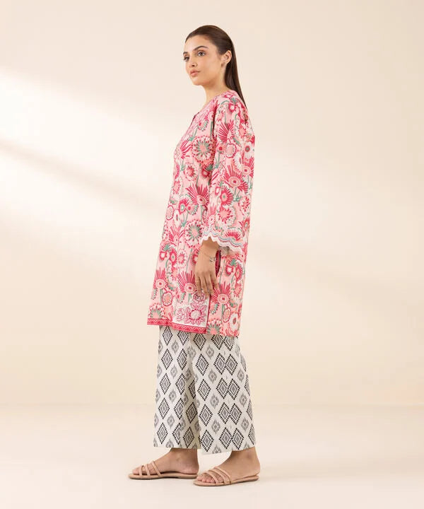 2 Piece - Embroidered Lawn Suit