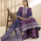 3 Piece - Embroidered Silk Suit