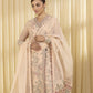 3 Piece - Embroidered Organza Suit