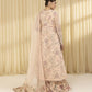 3 Piece - Embroidered Organza Suit