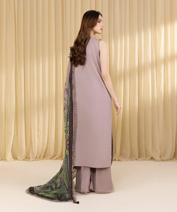 3 Piece - Embroidered Lawn Suit