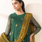 3 Piece - Embroidered Net Suit
