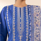 3 Piece - Embroidered Crosshatch Suit