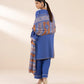 3 Piece - Embroidered Crosshatch Suit