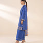 3 Piece - Embroidered Crosshatch Suit