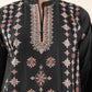 3 Piece - Embroidered Crosshatch Suit