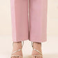 3 Piece - Embroidered Cotton Satin Suit