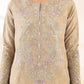 3 Piece - Embroidered Cotton Jacquard Suit