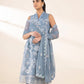 3 Piece - Embroidered Cotton Jacquard Suit
