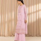 3 Piece - Embroidered Net Suit