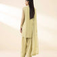 3 Piece - Embroidered Chiffon Suit