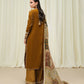3 Piece - Embroidered Velvet Suit