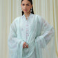 3 Piece - Embroidered Organza Suit